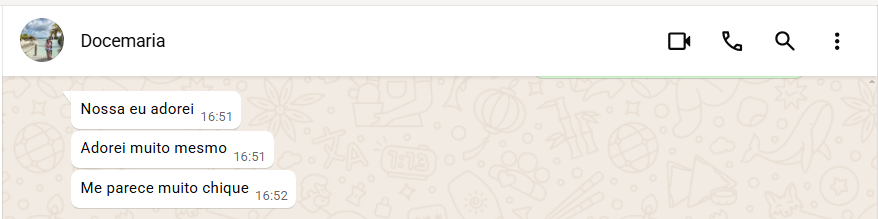 Feedback Doce Maria